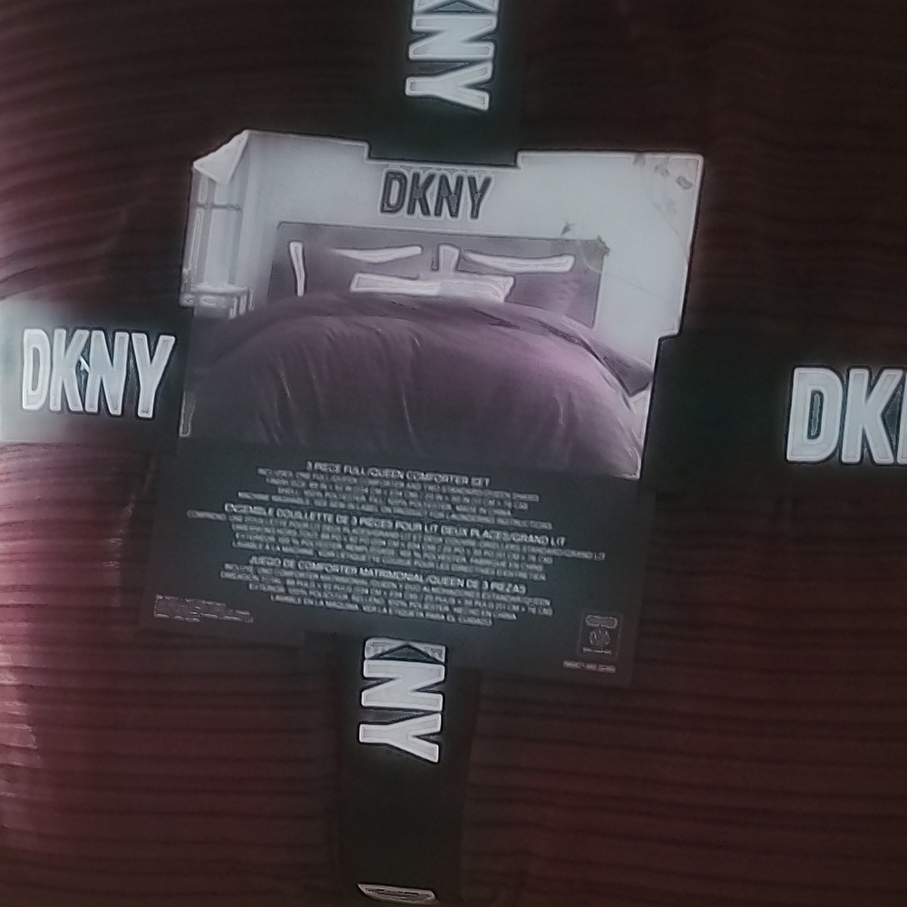 DKNY Deep Purple Comforter Set